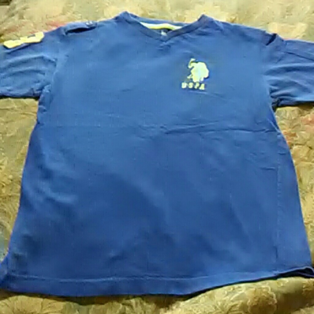 Boys sz 8 U. S.  Polo assn t shirts