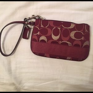 Coach wristlet