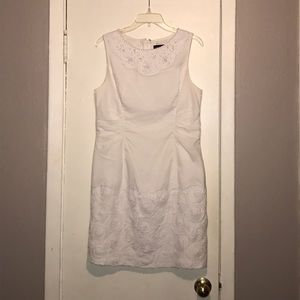 White Flower Dress