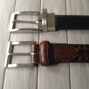 Bundle! Two Leather Belts