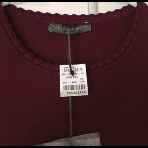 Alexander McQueen Dresses - Alexander McQueen burgundy dress Alexander McQueen Dresses - Alexander McQueen burgundy dress