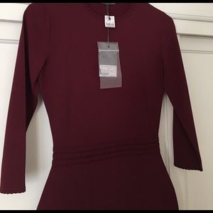 Alexander McQueen Dresses - Alexander McQueen burgundy dress Alexander McQueen Dresses - Alexander McQueen burgundy dress