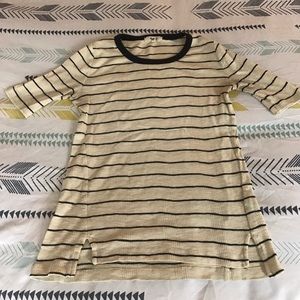 MADEWELL Stripped T Shirt