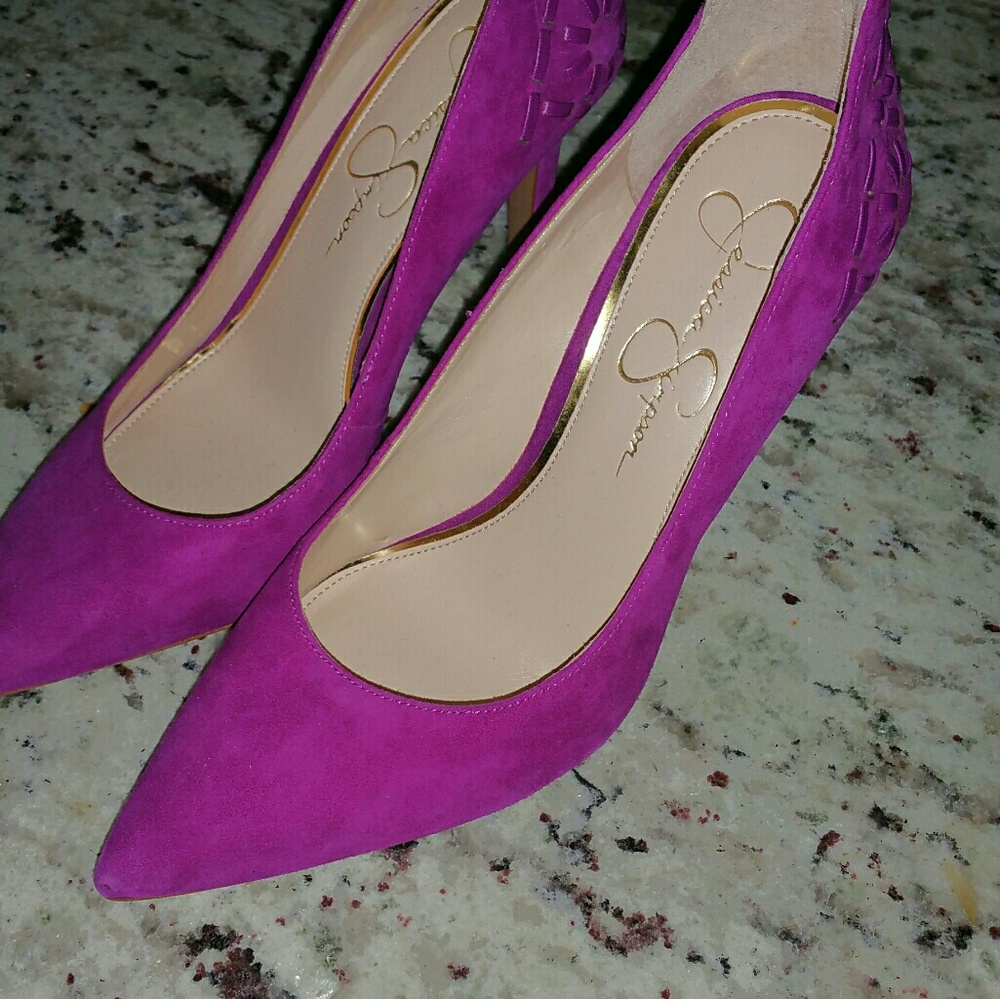 Pink heels