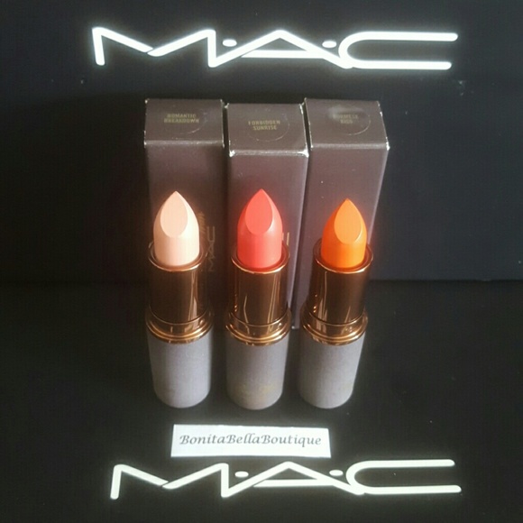 MAC COSMETICS BAO BAO WAN LIPSTICK BUNDLE OF 3