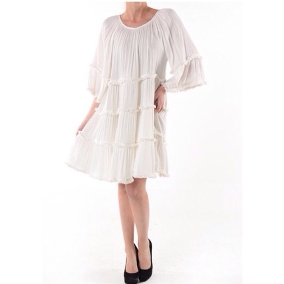 Dresses & Skirts - Boho oversized Tunic Dress