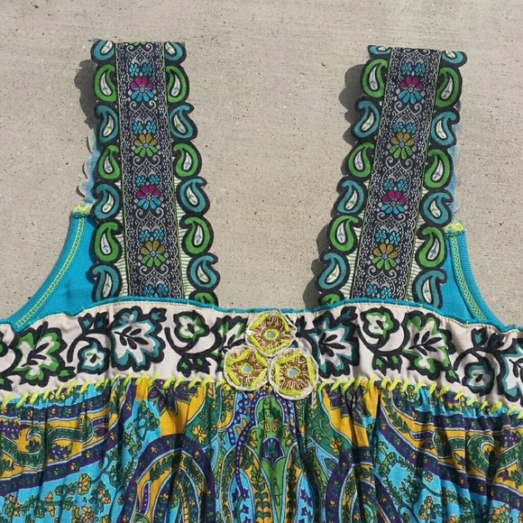 💙Free People Boho Tank - Picture 4 of 8