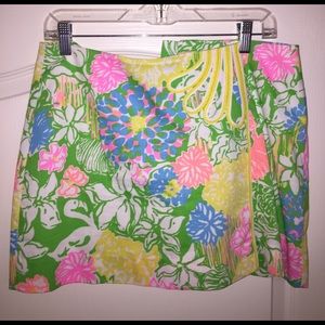Lilly Pulitzer mini-skirt