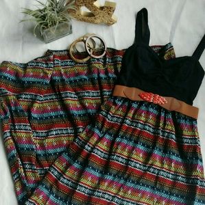 Boho Maxi/Halter Dress