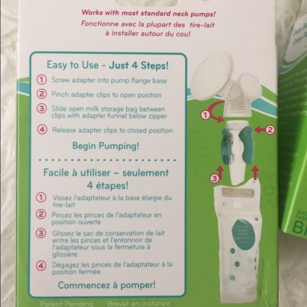 Evenflo Milk Storage Adapters - Picture 3 of 4