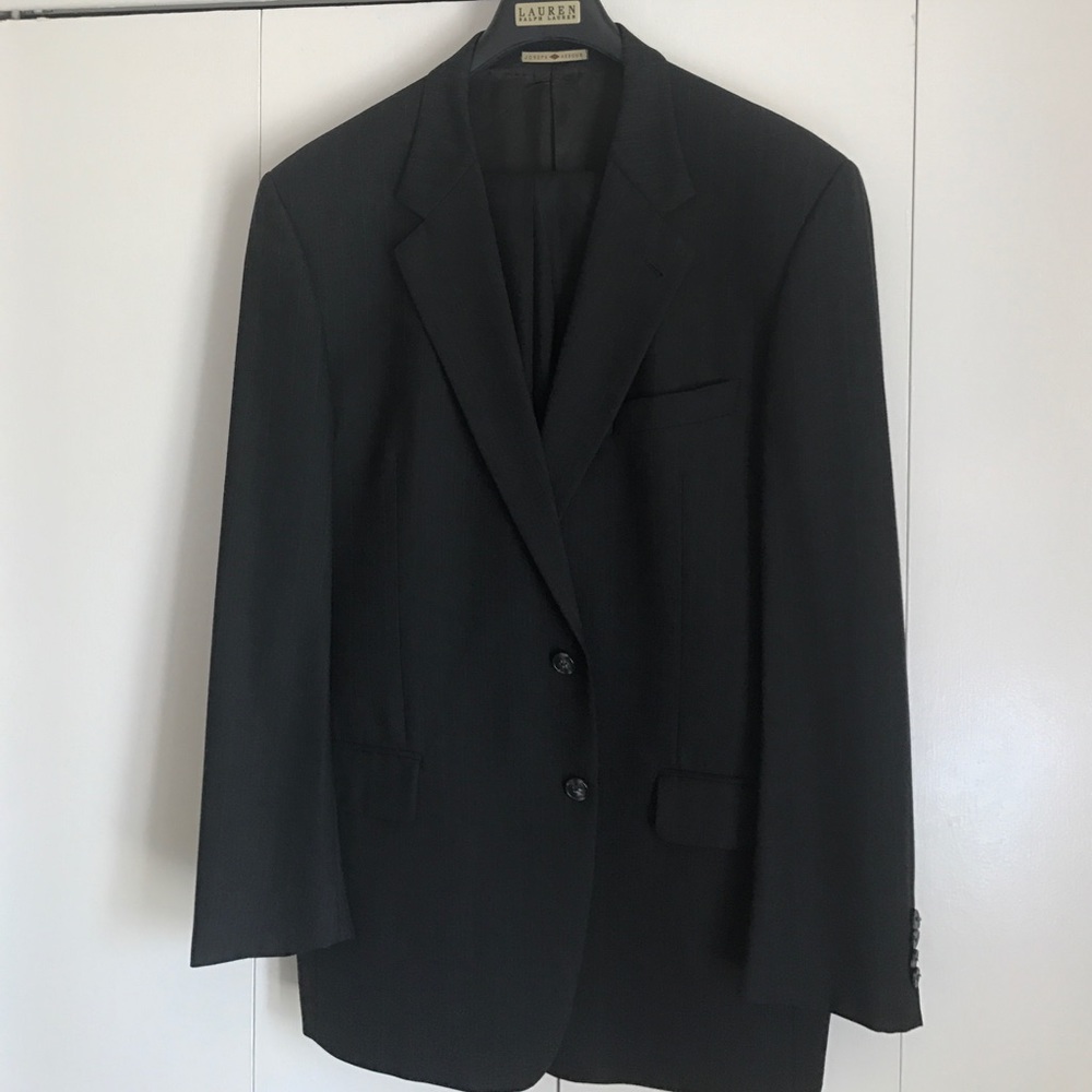 Joseph Abboud charcoal suit