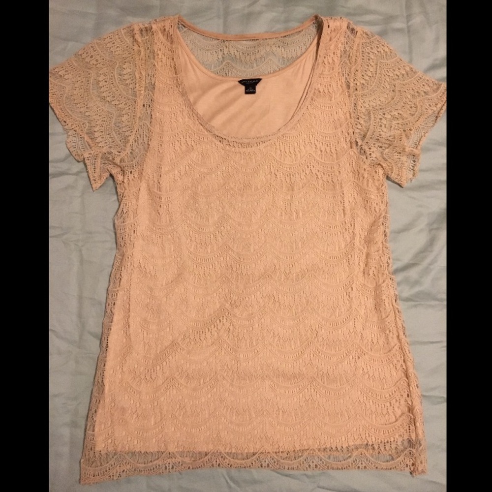 Ann Taylor Lace Top