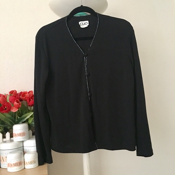 🌟5/$20🔥✨ CLIO Blouse Cardigan🌟✨Size M 🌟✨ - Picture 4 of 4