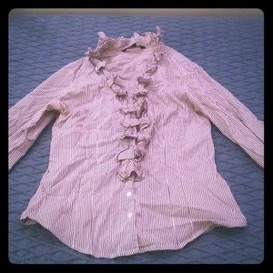 Ruffled blouse