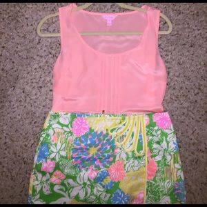 Lilly Pulitzer silk tank