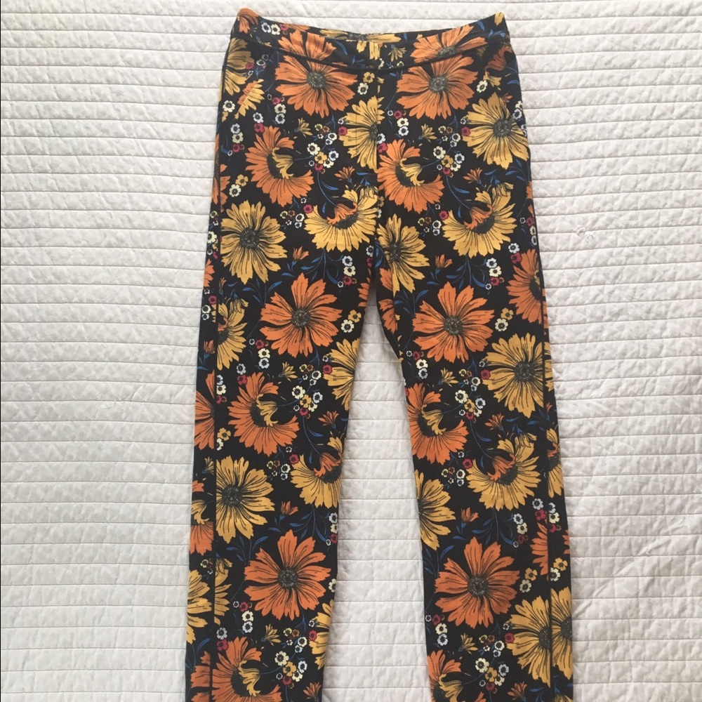 Top shop Floral Pants - Size US 4