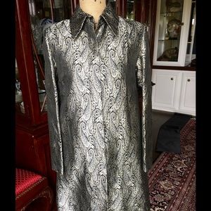 Knee length evening coat - new without tags
