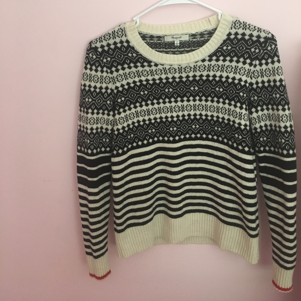 LAST CHANCE Patterned sweater from madewell!