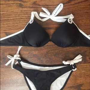 Push Up Bikini, Top and Bottom