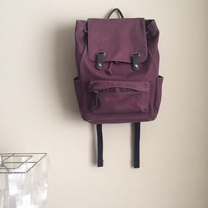 EVERLANE burgundy backpack