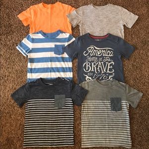 Cherokee Boy's Short Sleeve Shirts (Size 5T) Lot