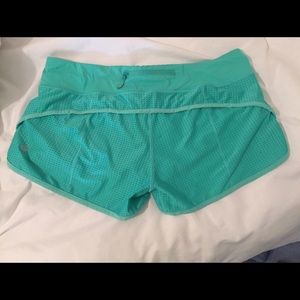 Lululemon speed shorts