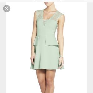 BCB MaxAzria mint green mini dress size 4