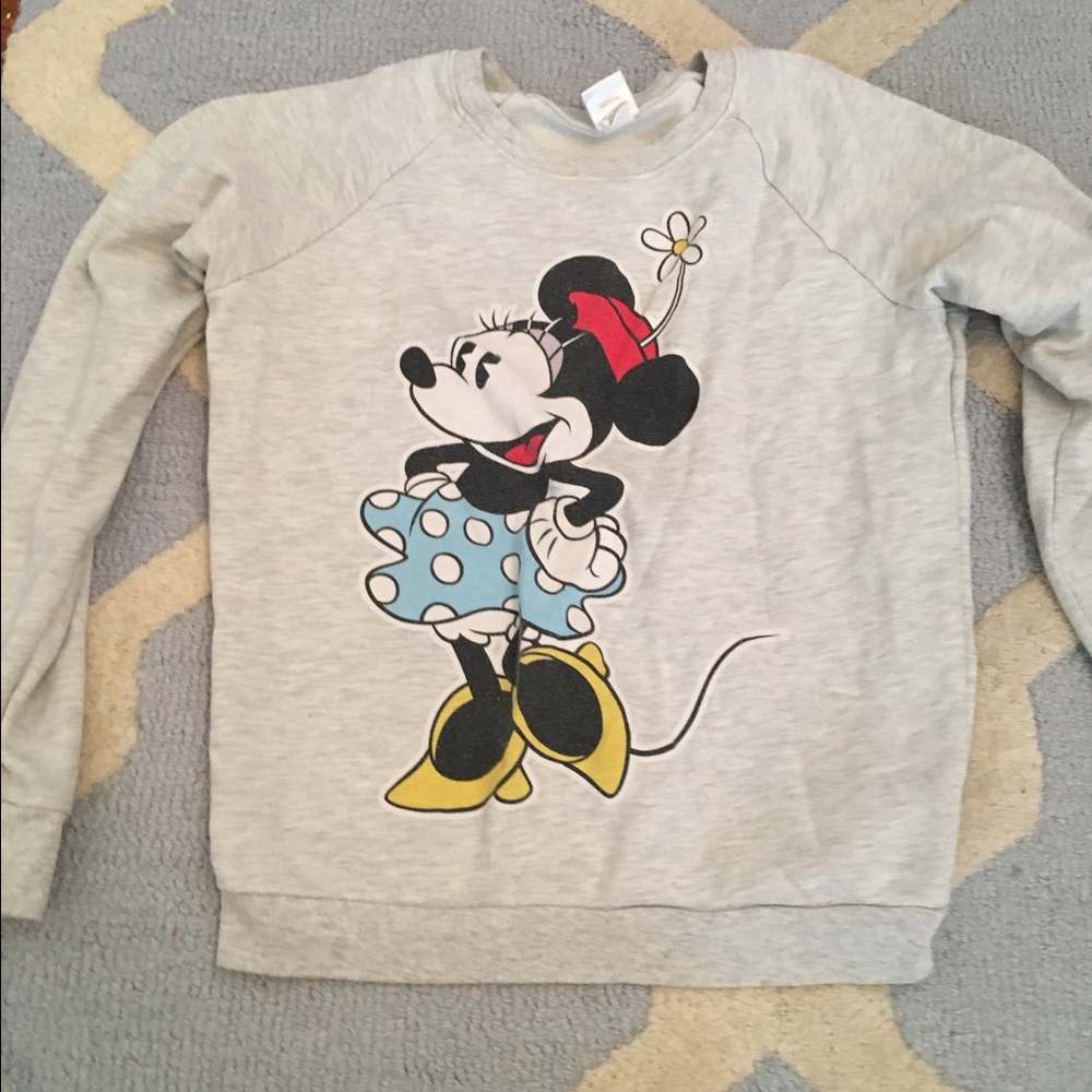 minnie mouse sweatshirt