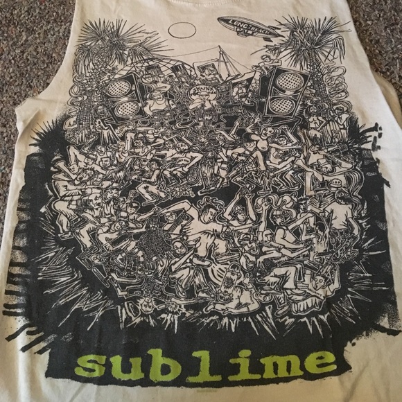 Vintage Tops - Vintage Sublime Tank
