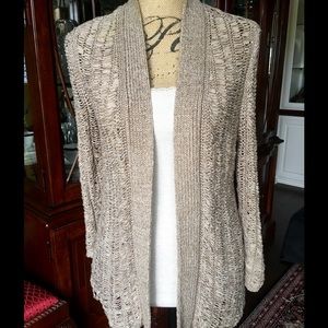 Chico's - chic and comfortable Crochet cardigan