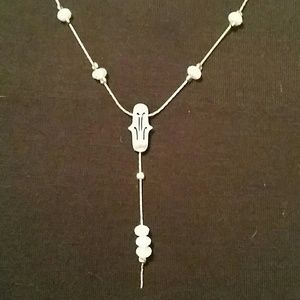 Roman Glass Station Necklace