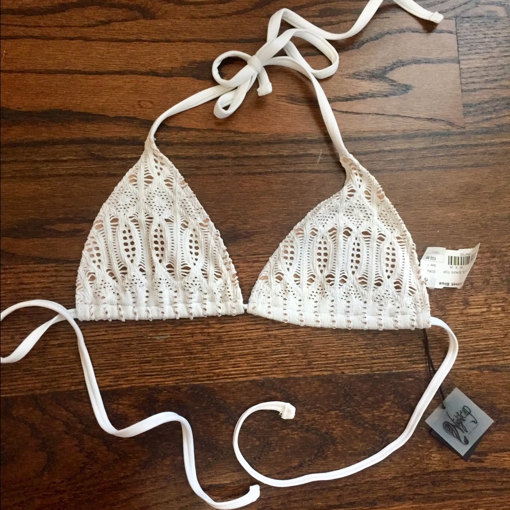 White Bikini top from Planet Blue