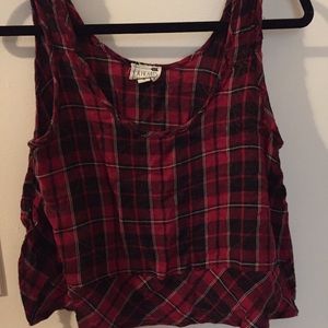 LA Hearts crop top