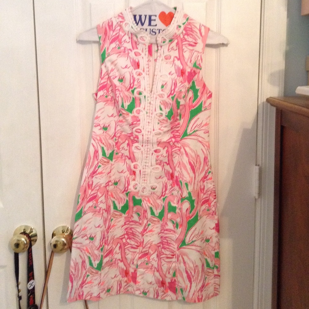 Lilly Pulitzer Alexa high collar dress