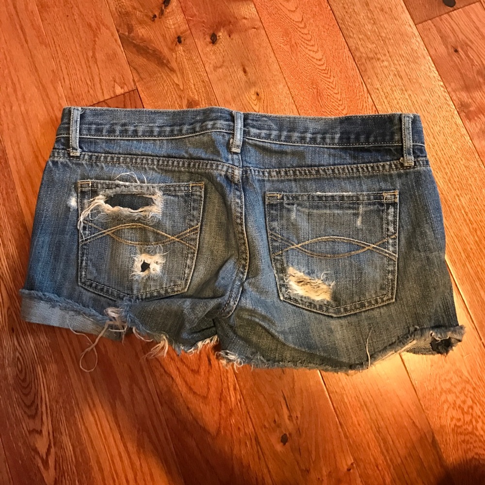 Abercrombie and Fitch mini jean shorts