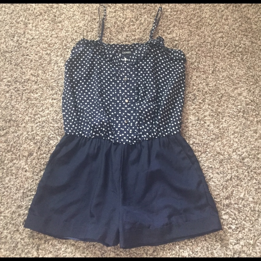 Navy Express Romper size M