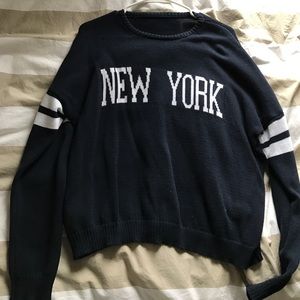 Brandy Melville NY sweater