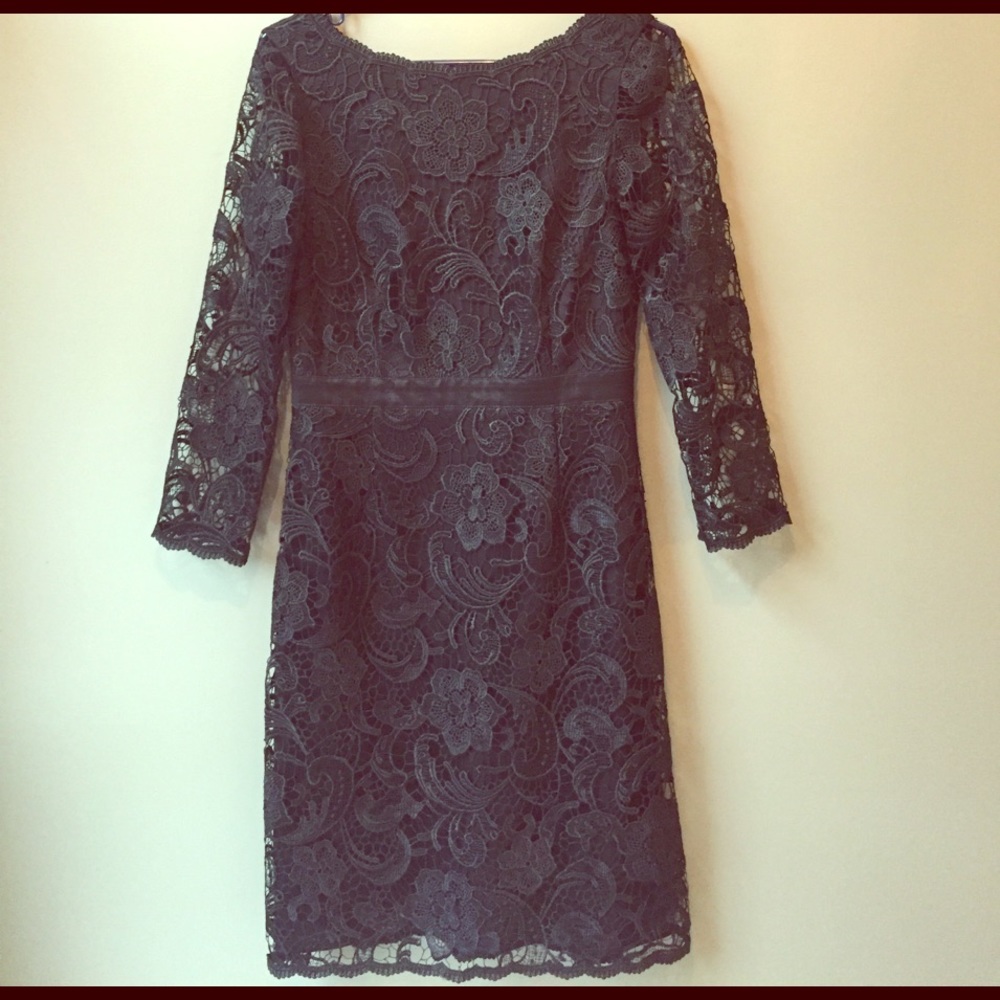 long sleeve black dress