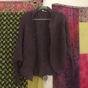 Beautiful knit cover up (from Anthropologie)