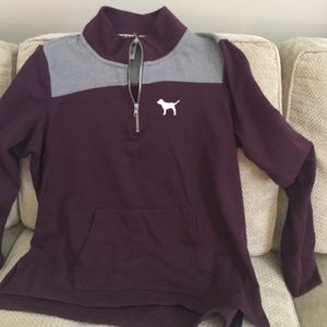 PINK Zip Up Pullover