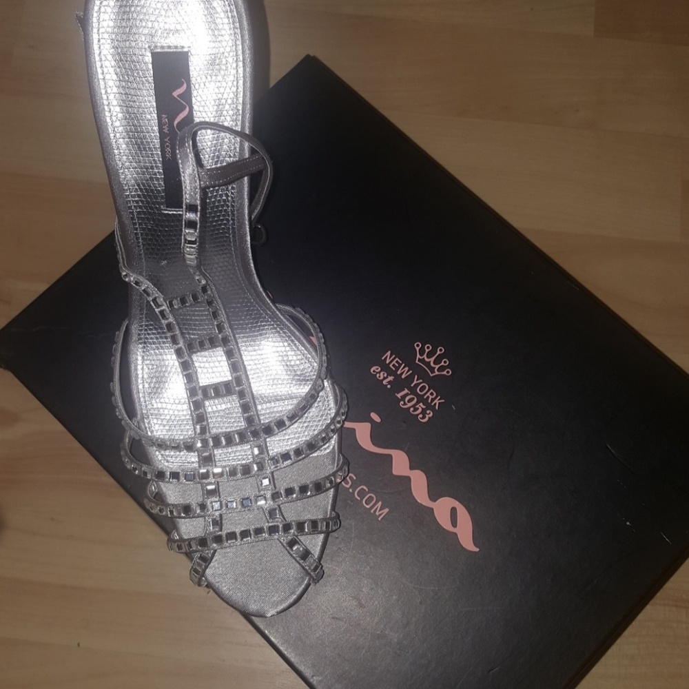 Nina Strappy sandals Royal Sliver