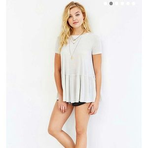 Truely madly deeply peplum tee