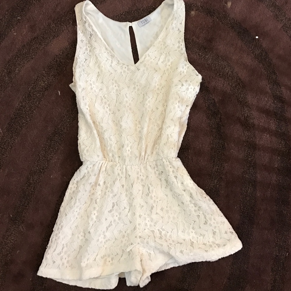 White romper