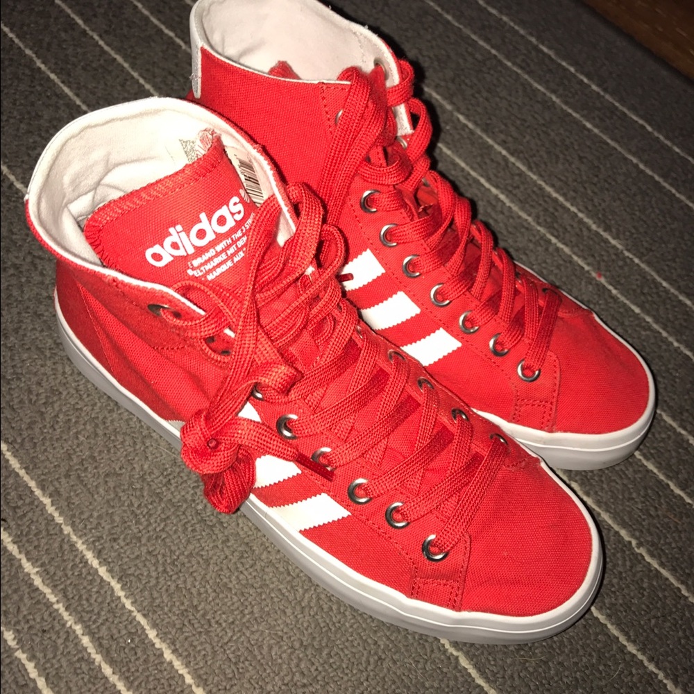 Adidas Canvas High tops