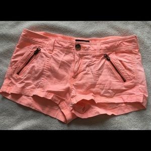 Orange American eagle shorts