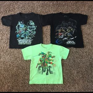 Lot of XS Teenage Mutant Ninja Turtle T-Shirts