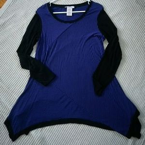 NWOT soft women's striped top.