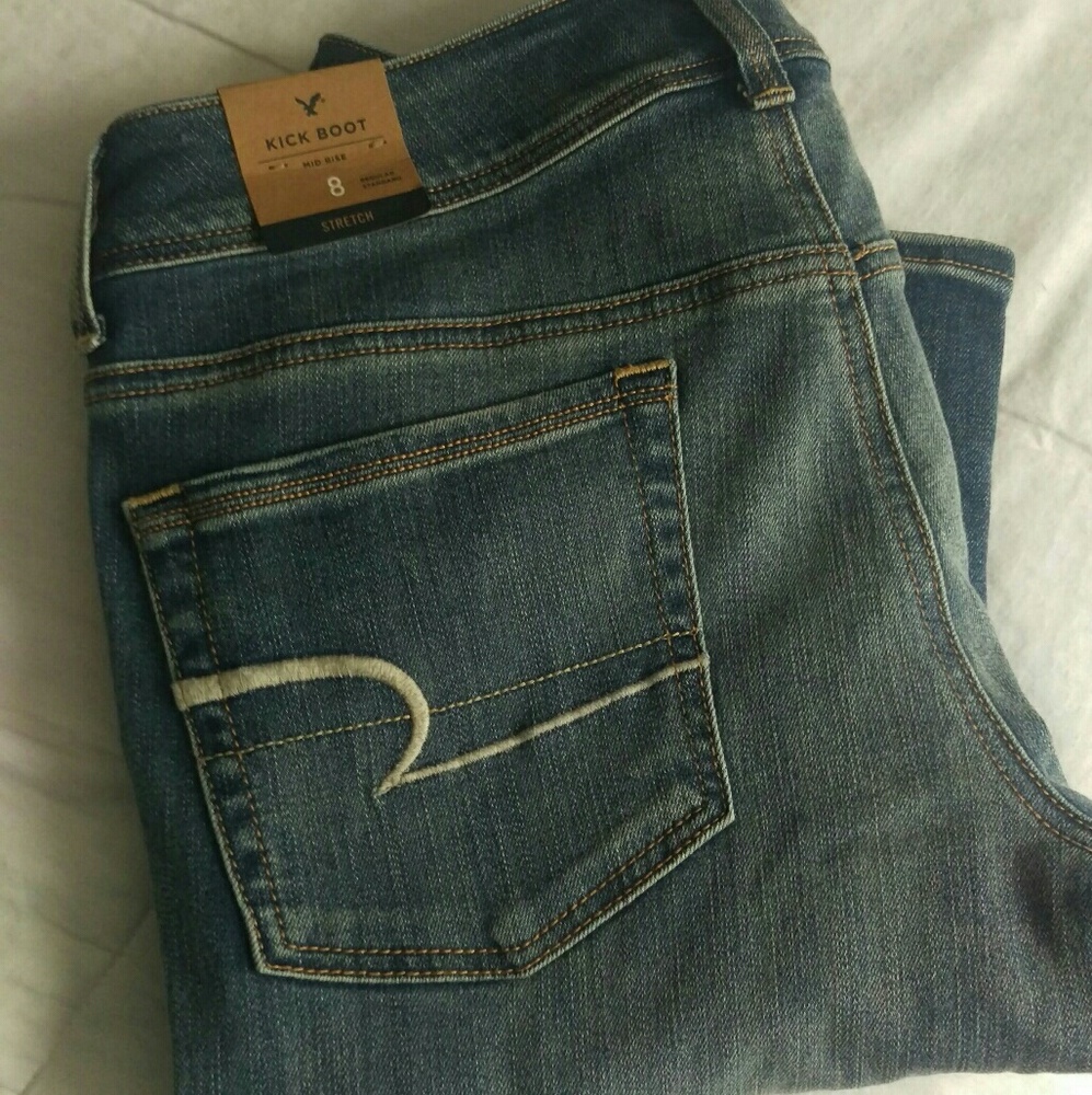 American Eagle Stretch Kick Boot Jeans