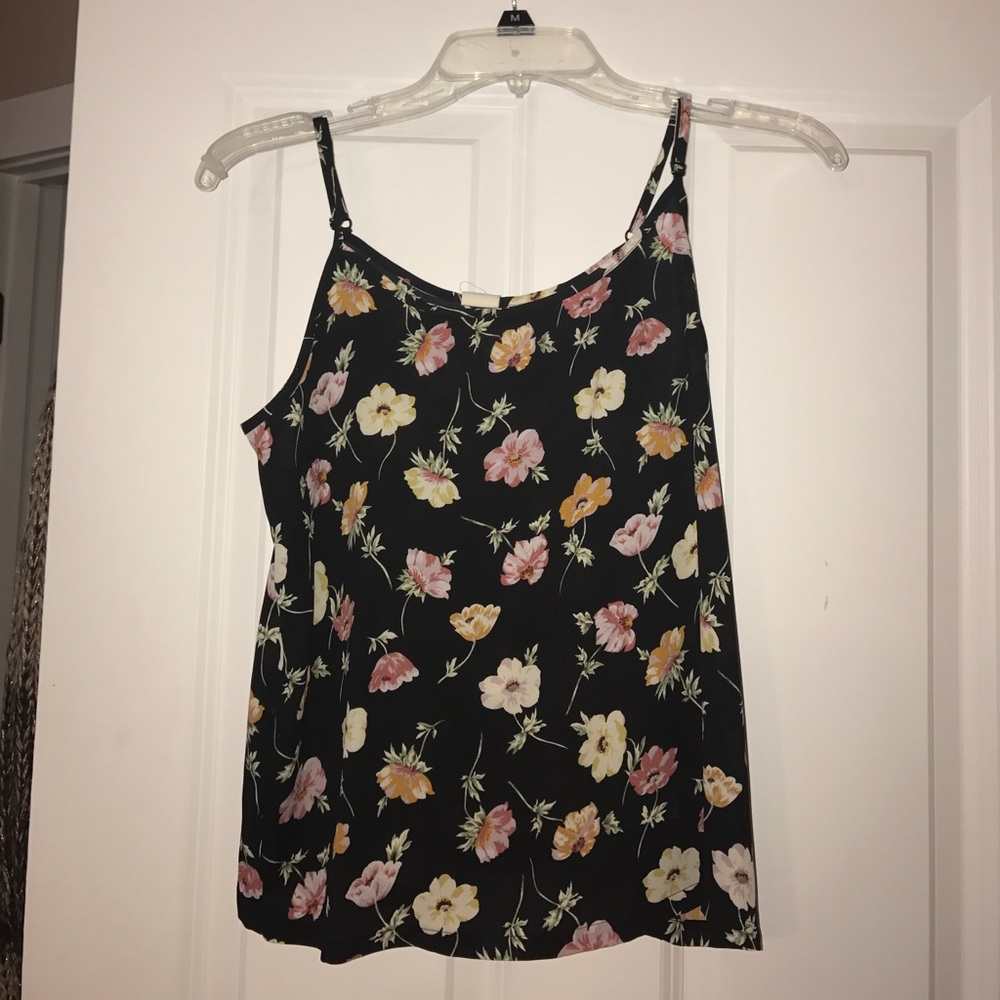 LA Hearts Floral Top