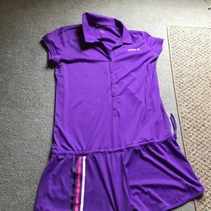 Adidas XL purple romper